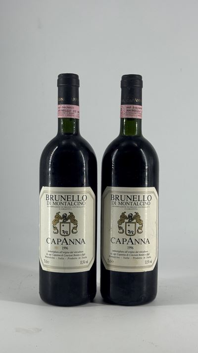 Brunello di Montalcino, Capanna, 1996, 2 bottiglie
