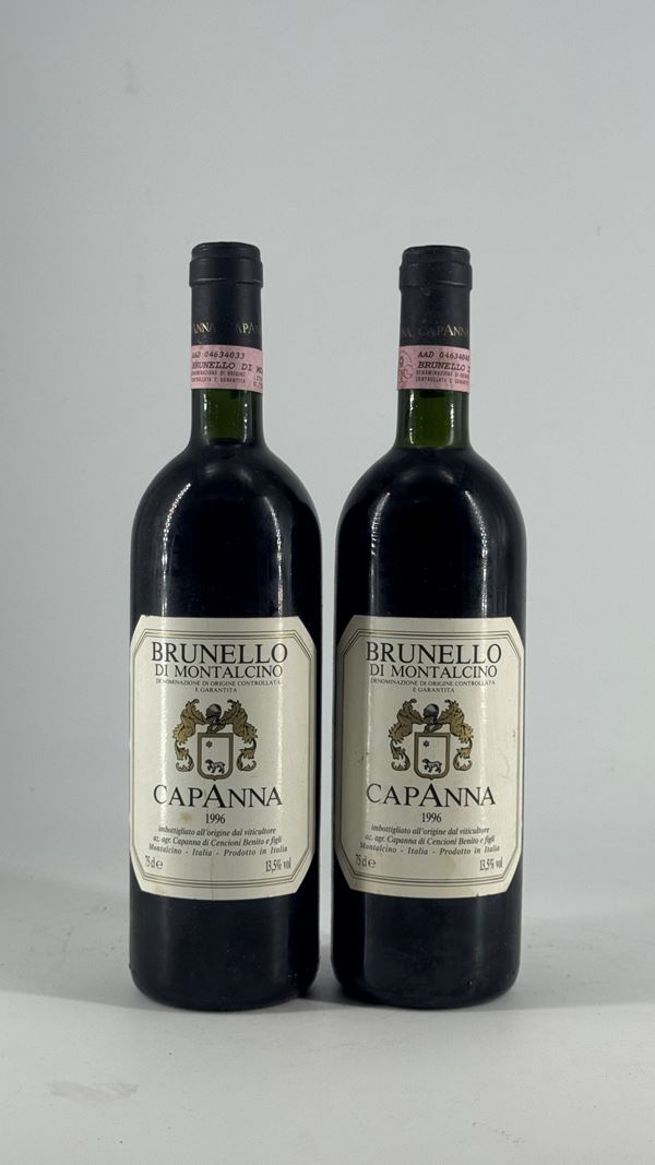 Brunello Di Montalcino  Capanna 1996 2 Bot