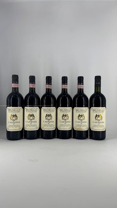Brunello di Montalcino Capanna, 1997, 6 bottiglie