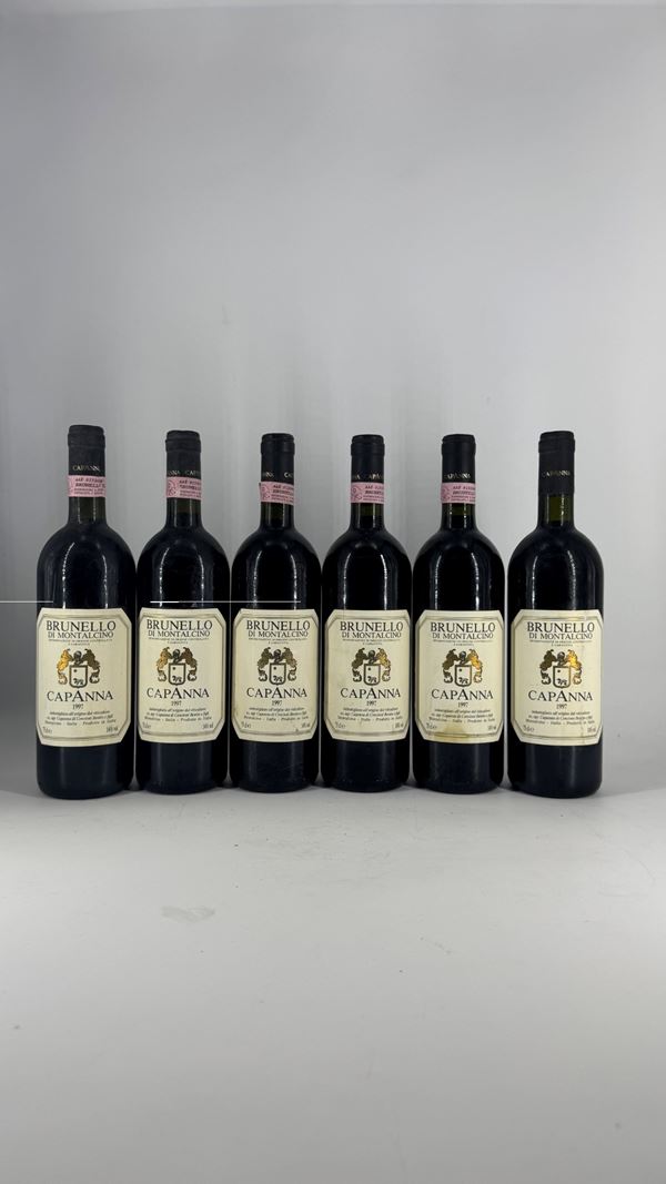 Brunello Di Montalcino  Capanna 1997 6 Bot