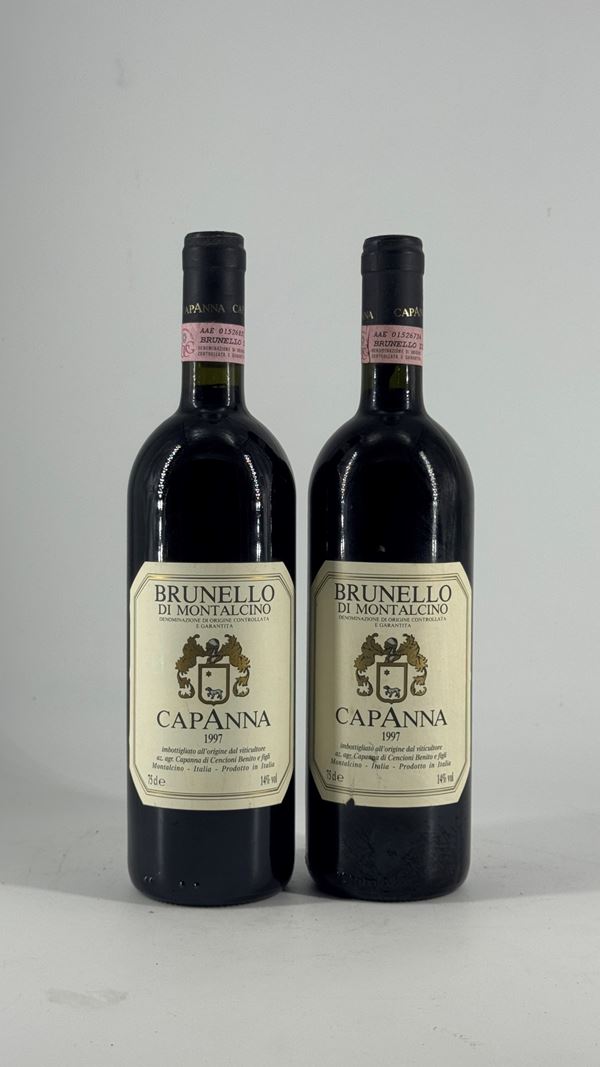 Brunello Di Montalcino  Capanna 1997 2 Bot