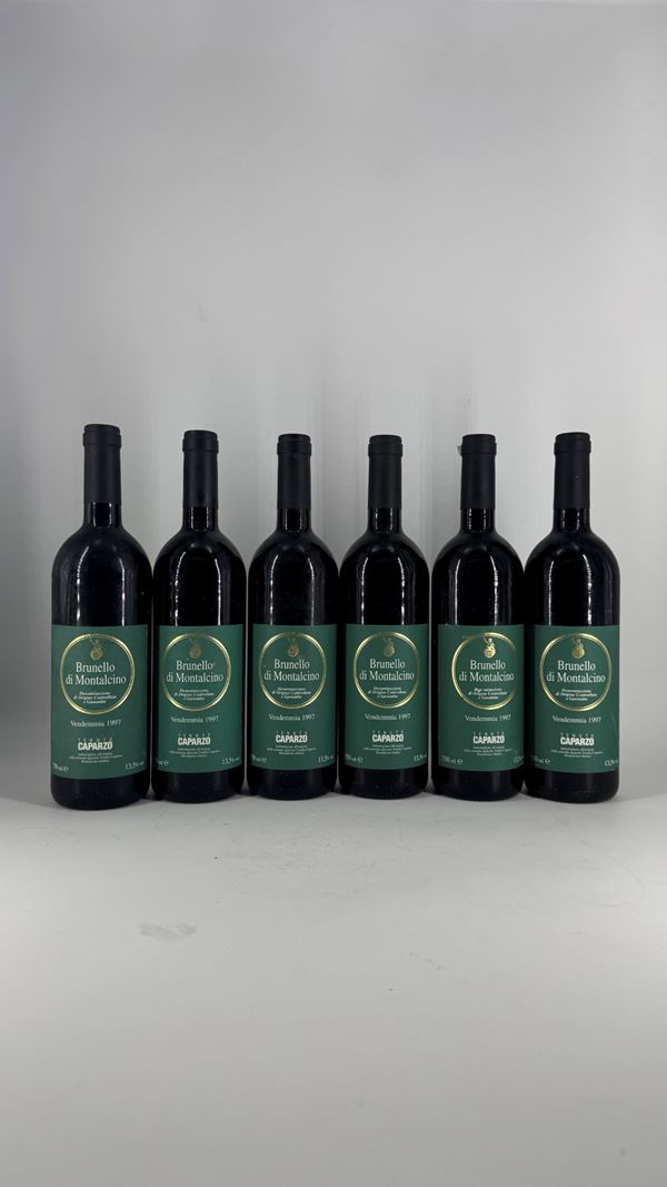 Brunello Di Montalcino  Caparzo 1997 6 Bot