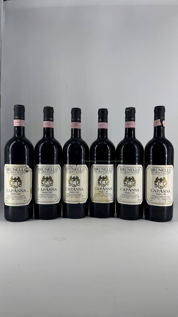 Brunello Di Montalcino Riserva  Capanna 1995 6 Bot