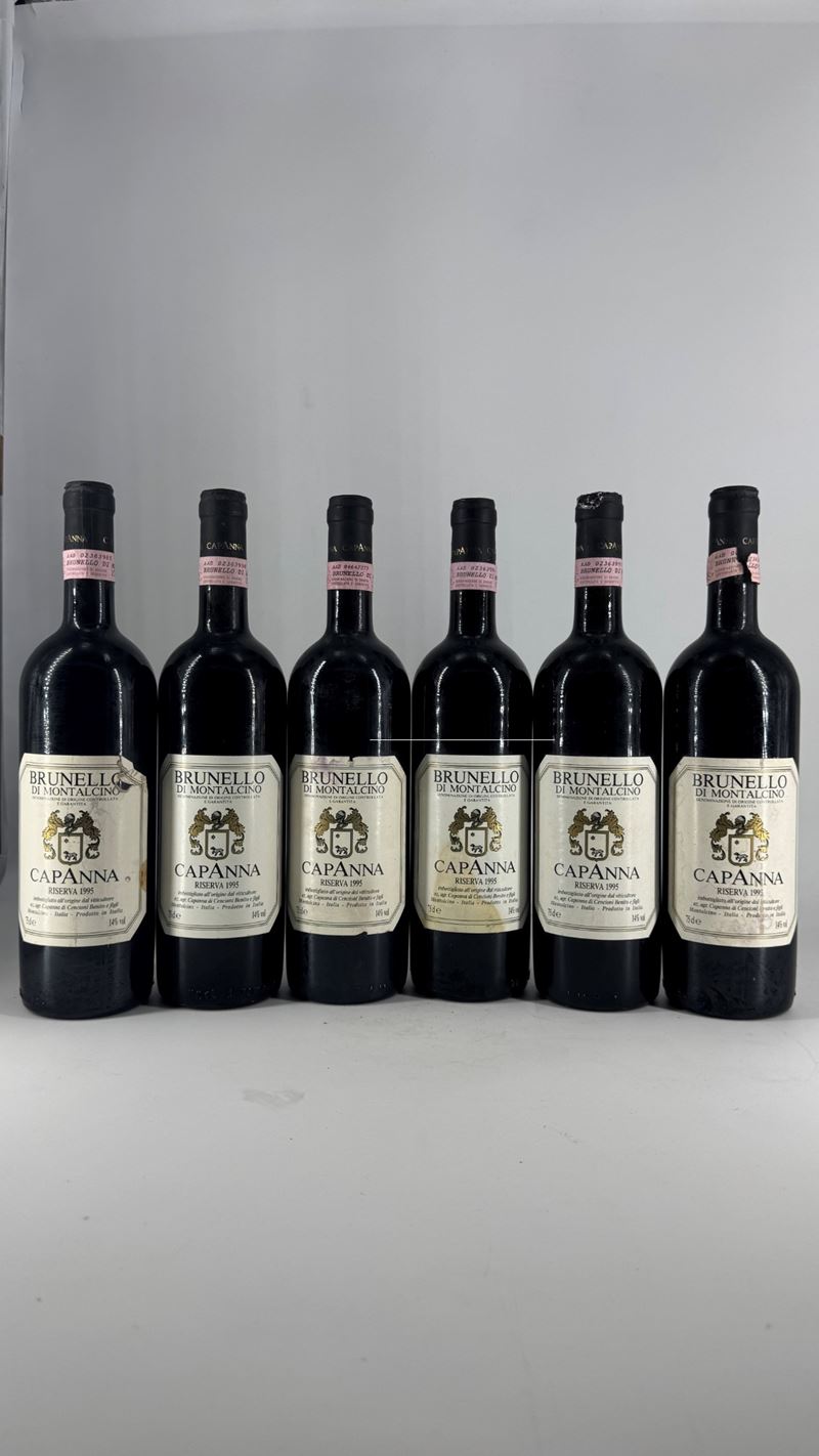 Brunello di Montalcino Riserva Capanna, 1995 (6 bottiglie)