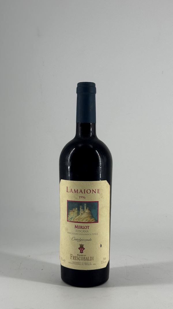 Super Tuscan / Merlot Lamaione Frescobaldi 1996 1 Bot