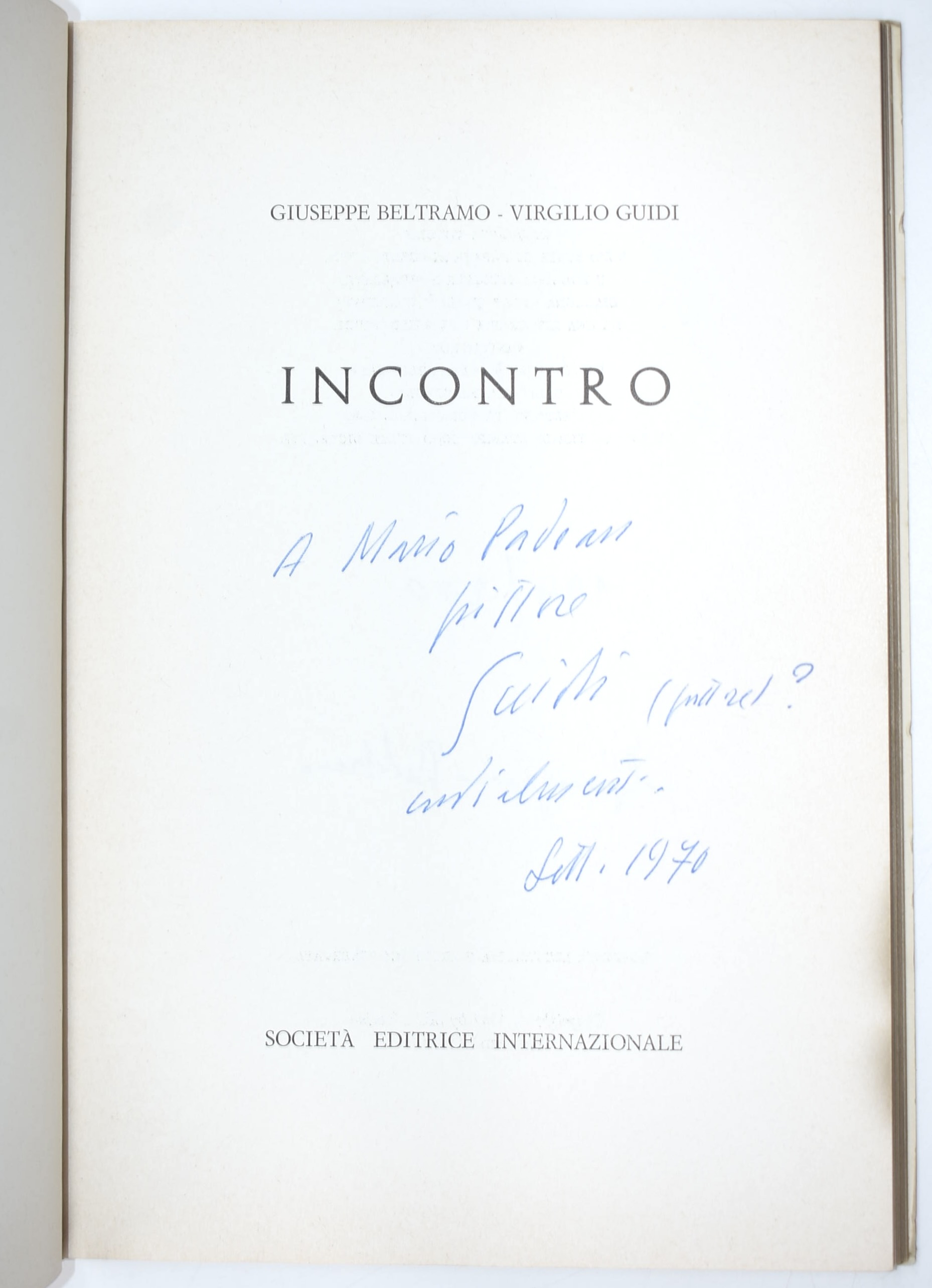 Beltramo, Giuseppe; Guidi, Virgilio; Trombadori, Antonello; Mussa, Italo; Pittori Moderni della R...
