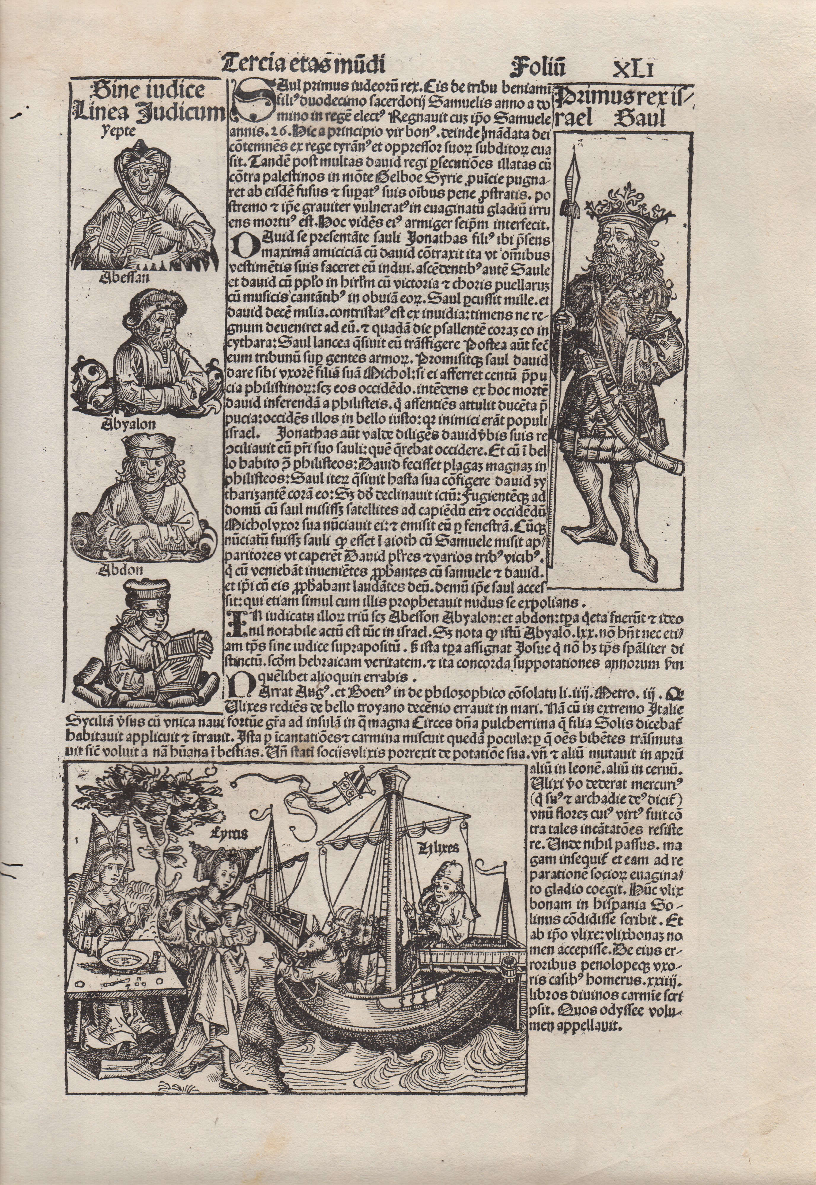 Michael Wolgemut - Maga Circe, da Liber chronicarum (Cronache di Norimberga)