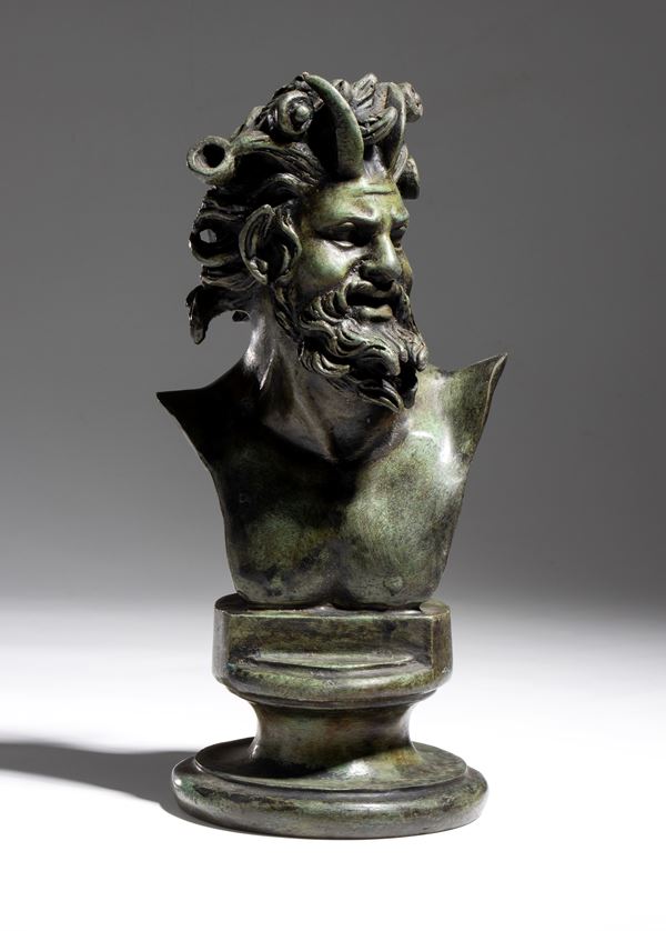 Scultura di satiro