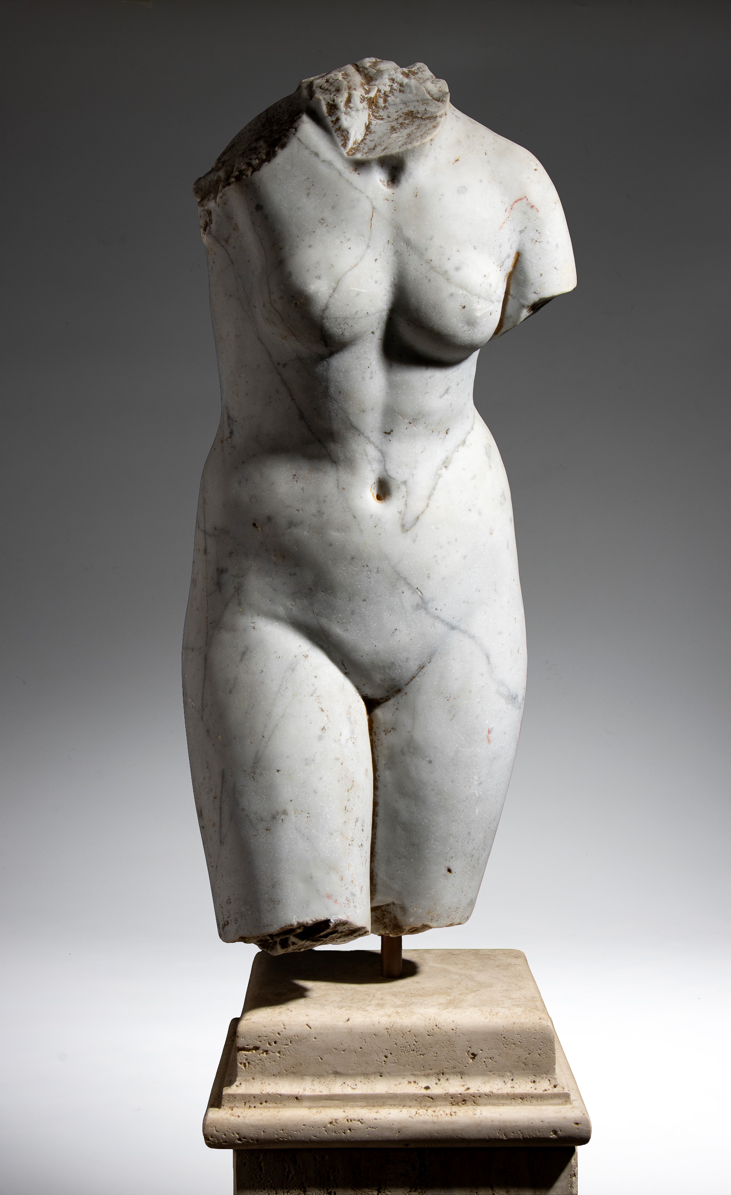Torso di Venere, marmo, XIX secolo