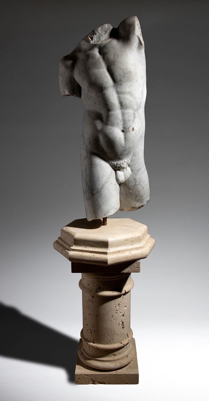 Scultura, Torso virile in marmo (fine  XIX secolo–inizio XX secolo)
