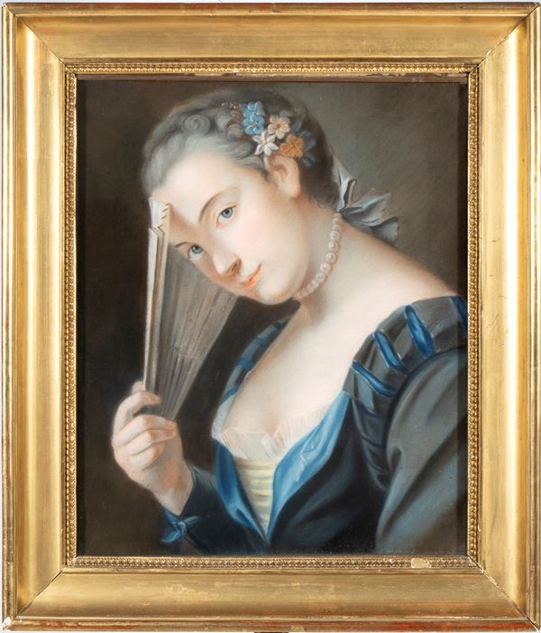 Portrait of a Lady with a fan