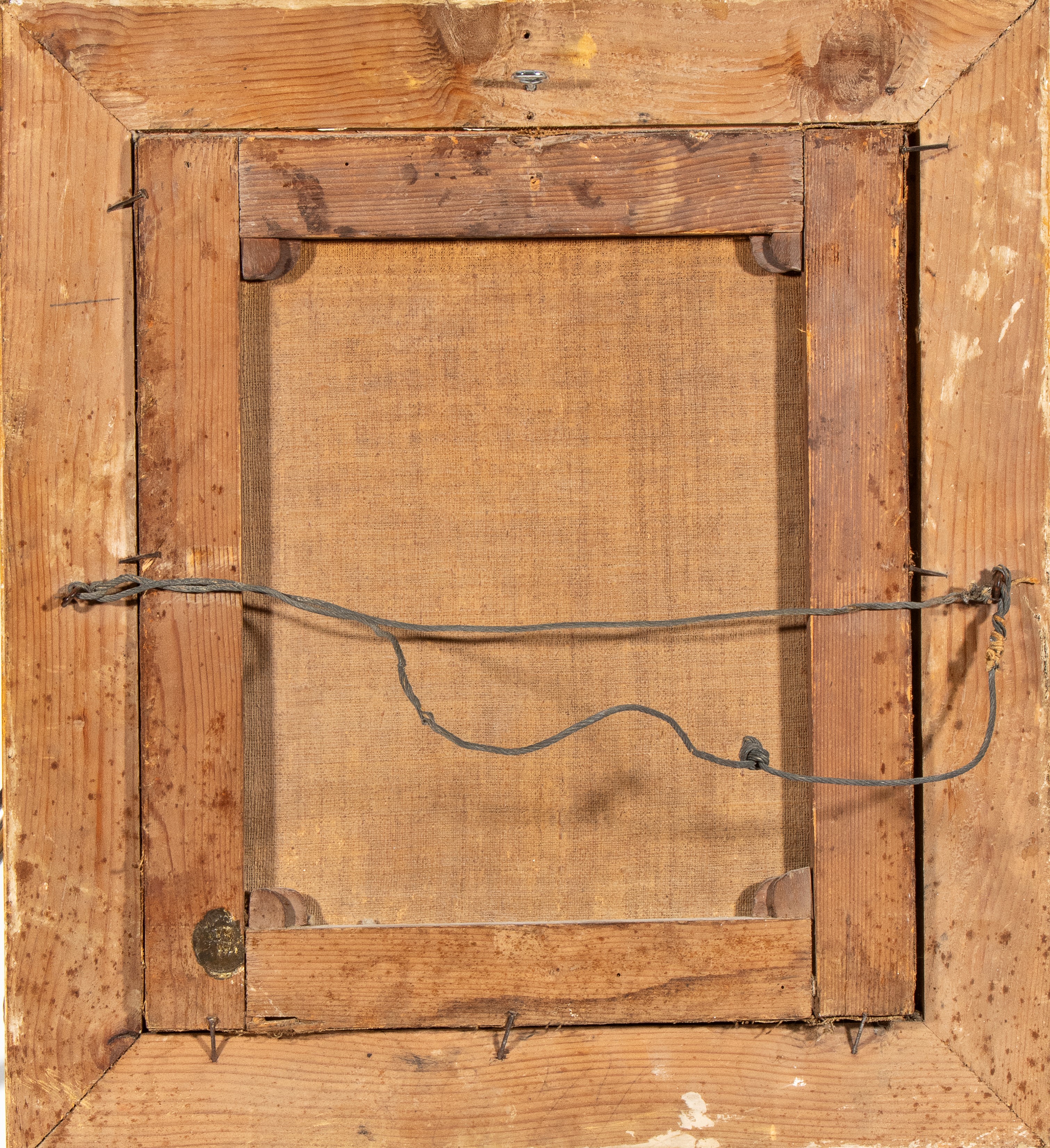 Scena pastorale, olio su tela (XIX secolo)