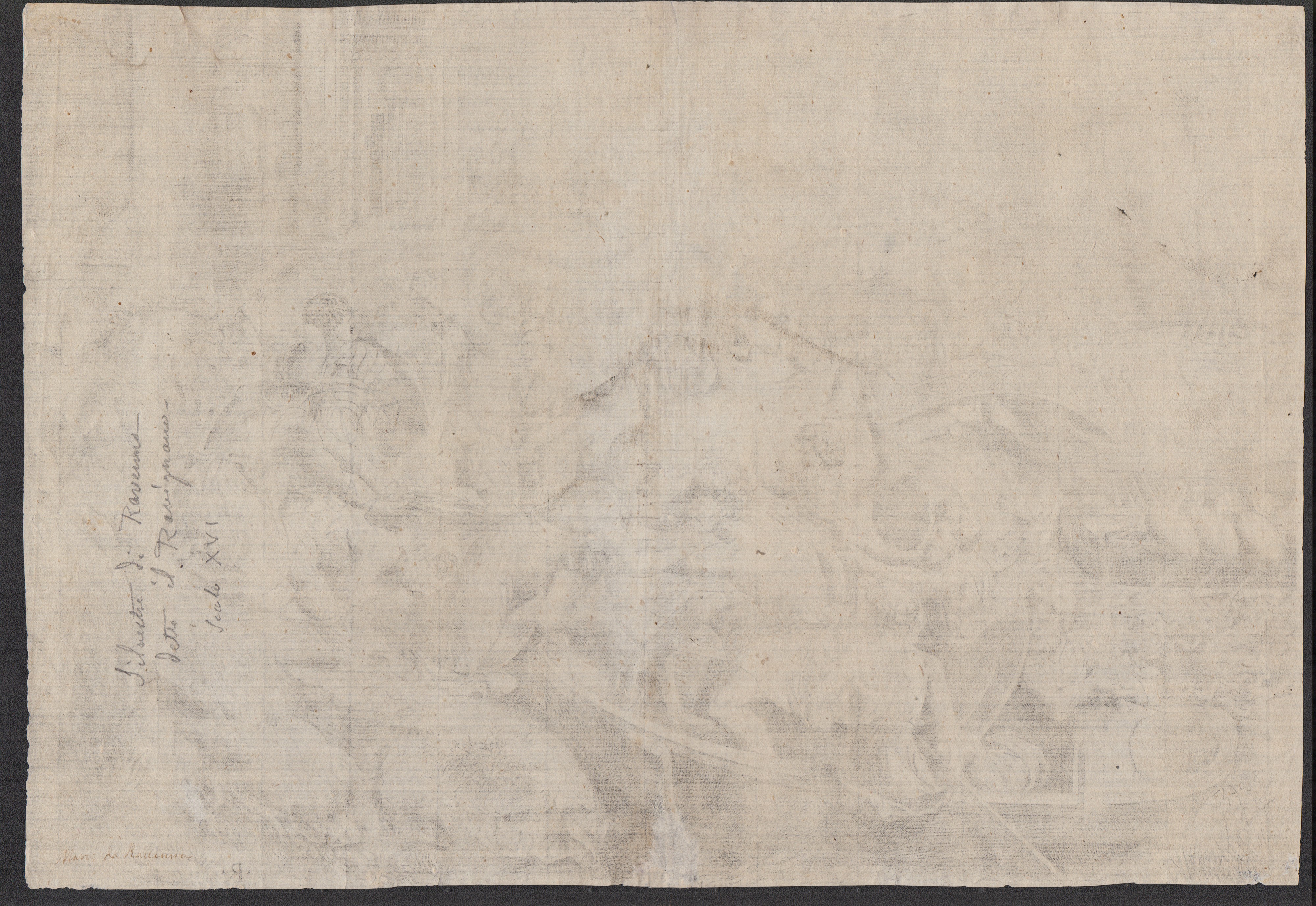 Marco Dente, Detto Marco da Ravenna - Il ratto di Elena (da Marcantonio Raimondi, da Raffaello), ...
