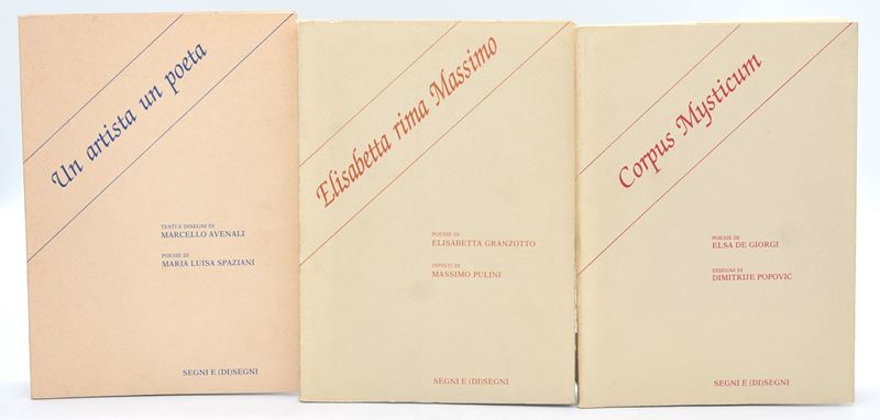 Segni e (Di)segni, Segni e (Di)segni—corpus mysticum; Elisabetta rima Massimo; Un artista un poet...