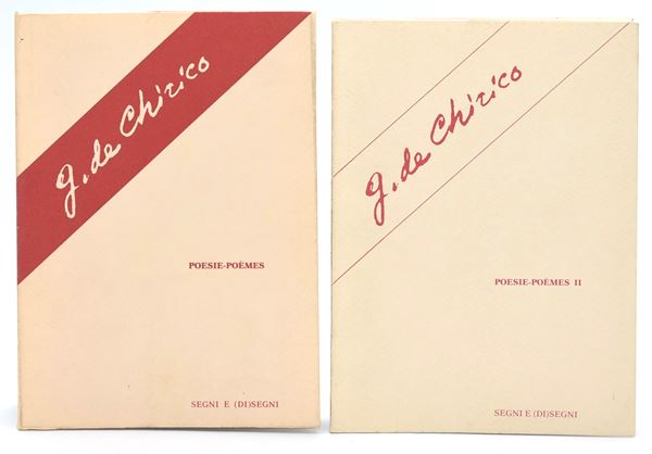 G. de Chirico. Poesie-Poèmes, 1980