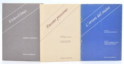 Segni e (Di)segni, Segni e (Di)segni: tre volumi (opuscoli editoriali illustrati)