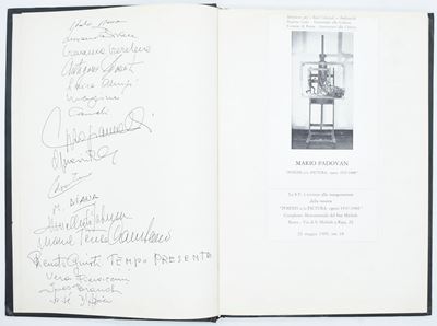 Mario Padovan, Album di firme e dediche (1989-2000 circa)