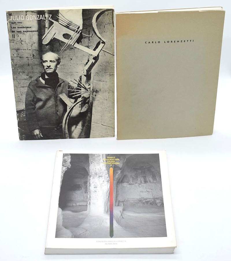 Catalogo, Periplo della scultura italiana contemporanea; Julio González, Les matériaux de son exp...