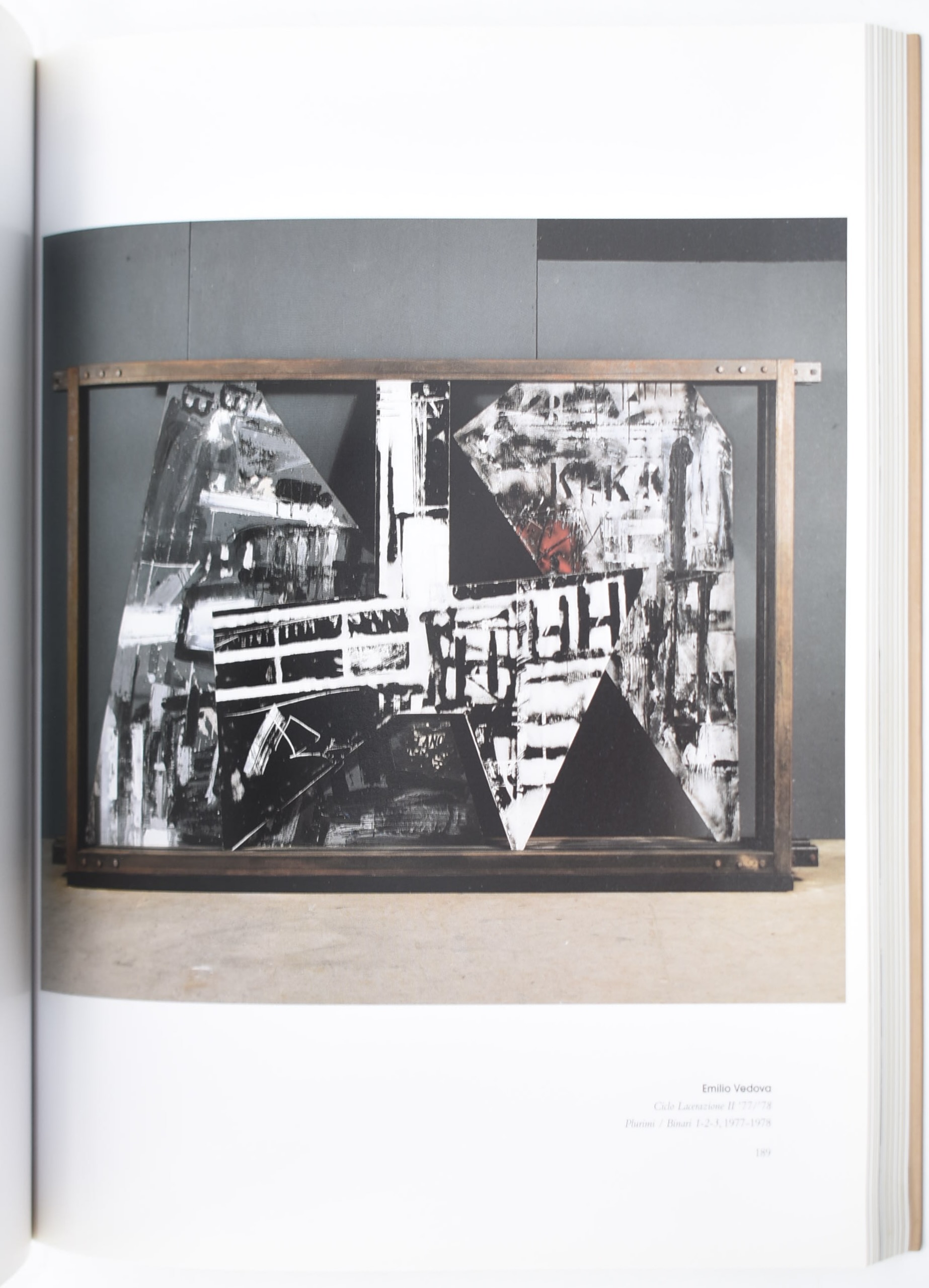 Catalogo di arte italiana (3 volumi): Burri, Italics e Ansie di luce