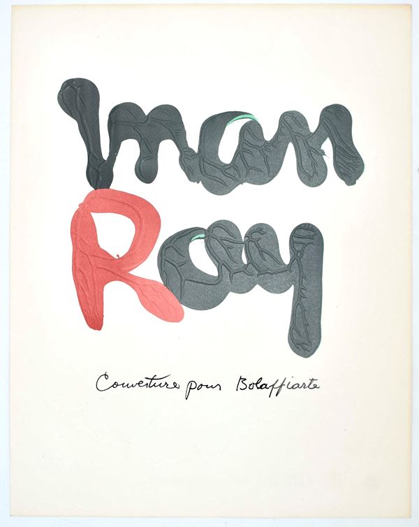 Ray, Man: la lettera “R”, per la serie “L’Alfabeto” di Bolaffiarte