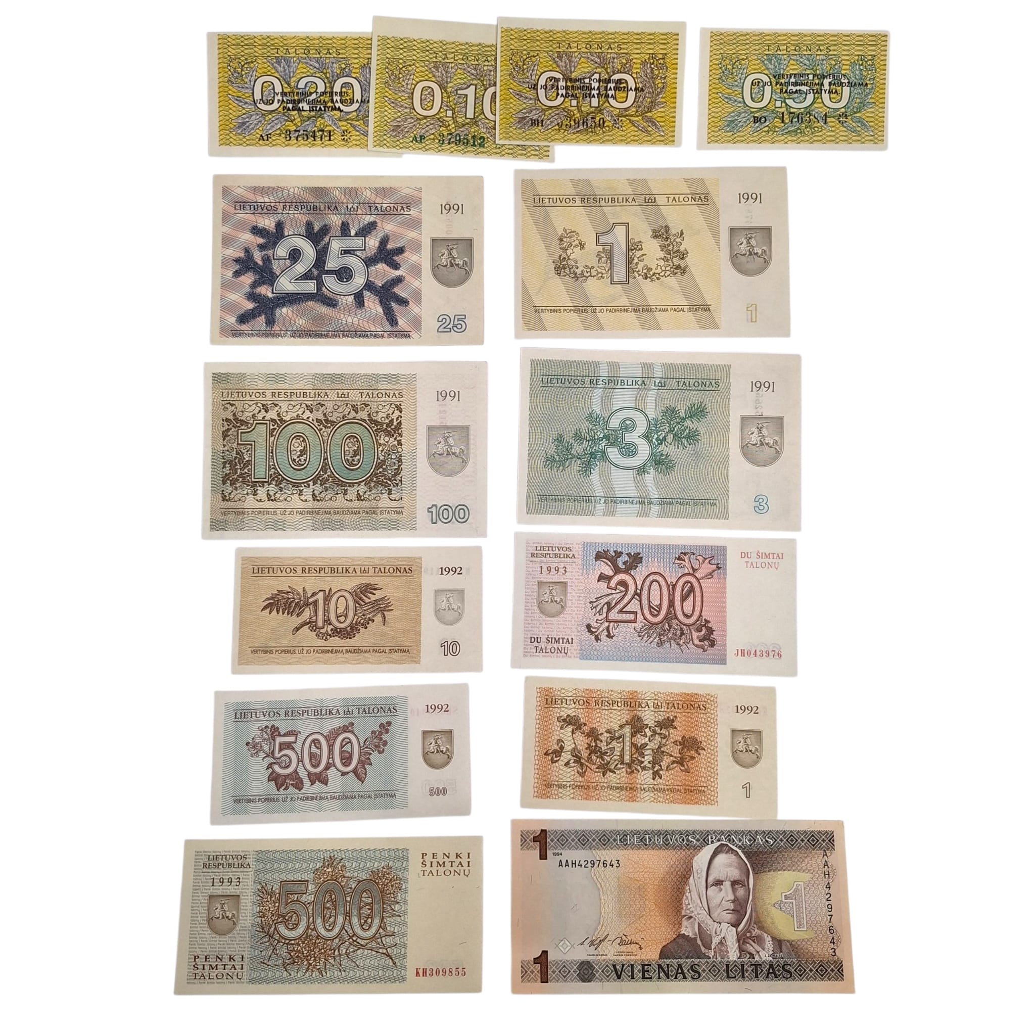 Estere. Cipro-libia-lituania. Lotto di 23 Banconote di Varie Nazioni . Conservazioni Varie.