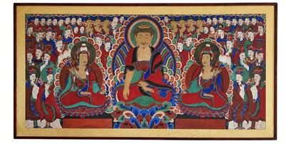 Arte buddista coreana, Grande dipinto del XX secolo