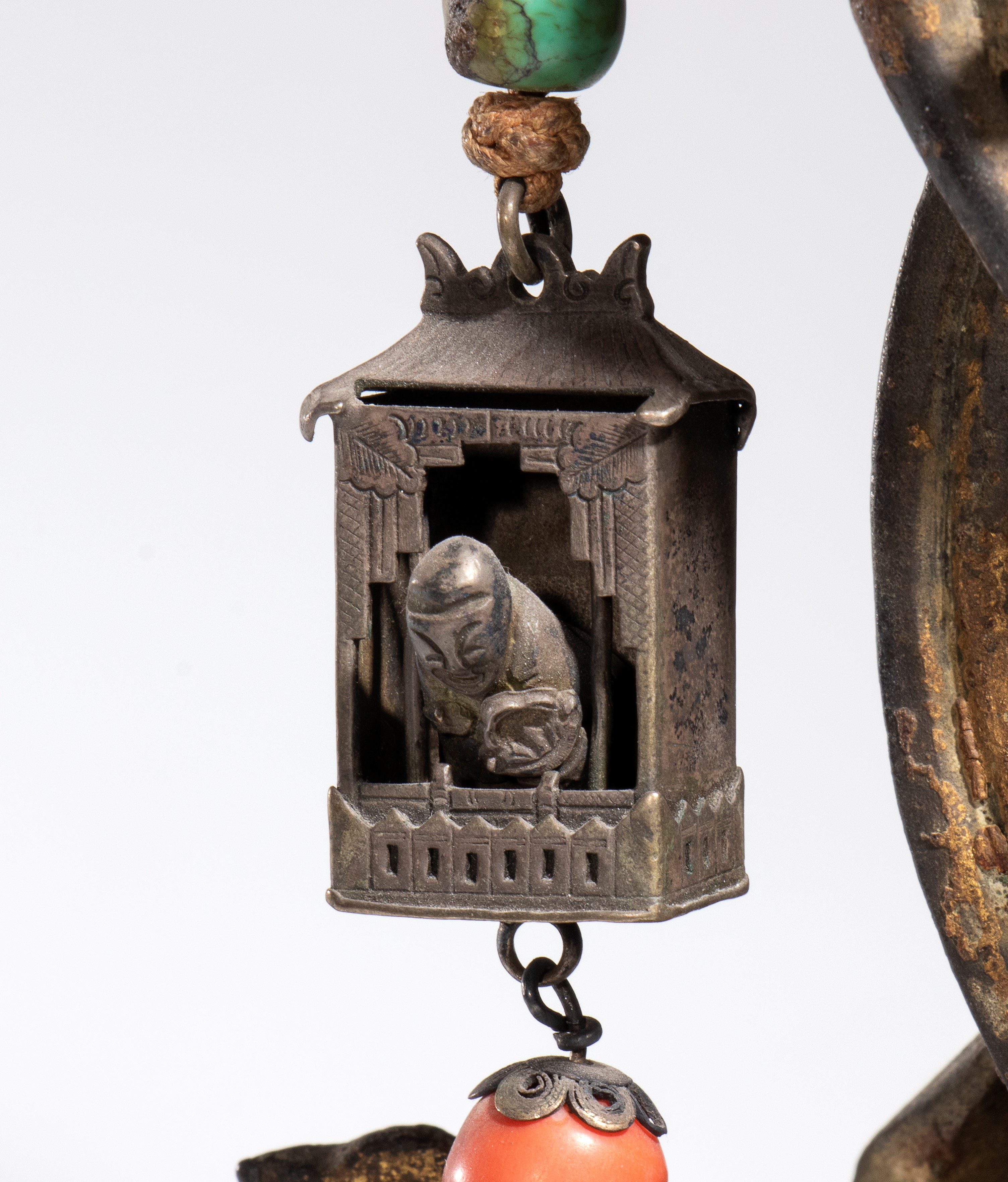 Weituo Pusa, Figura in bronzo, Cina, fine dinastia Qing (XIX secolo)