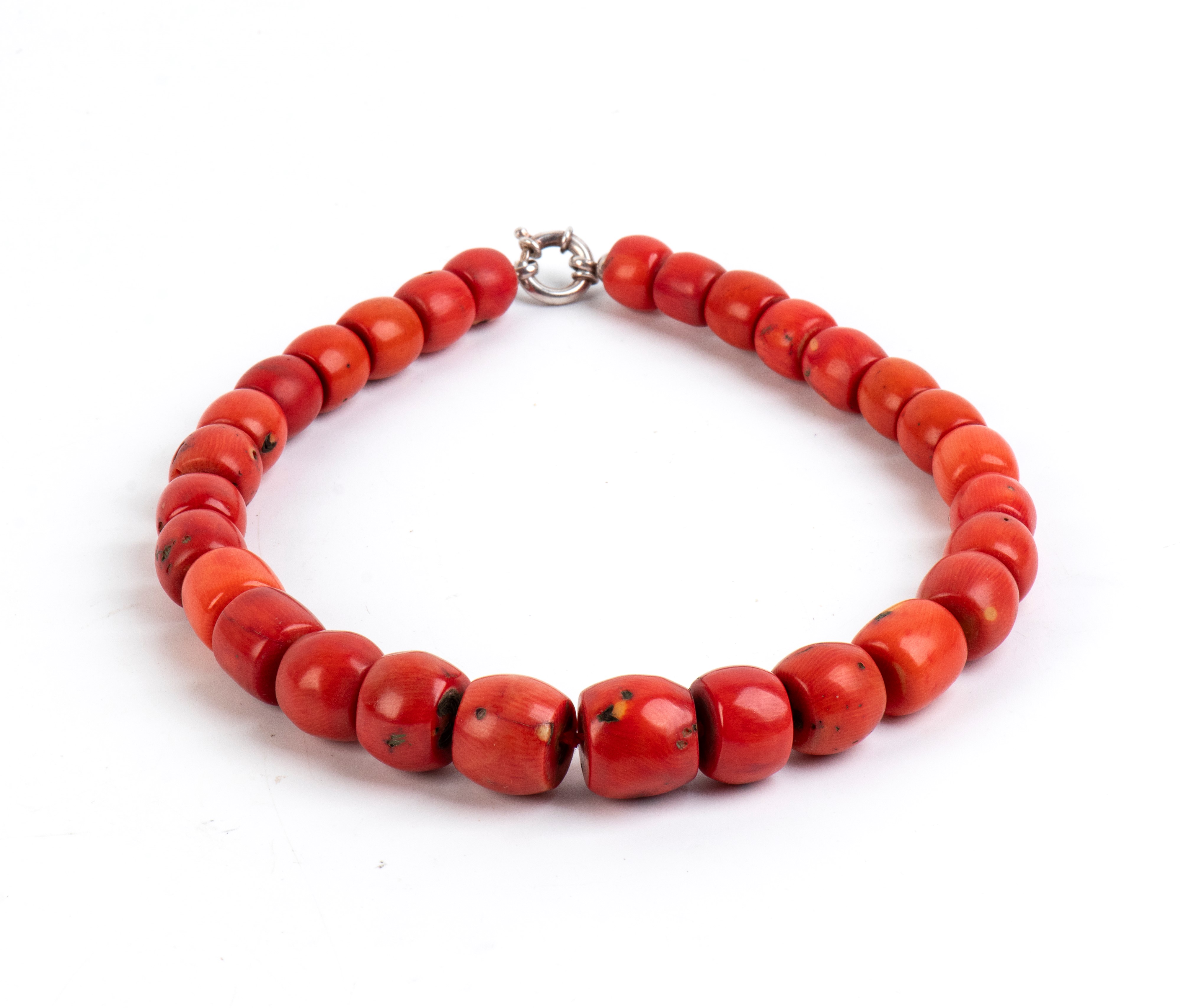 Collana in corallo vegetale, Tibet, XX secolo