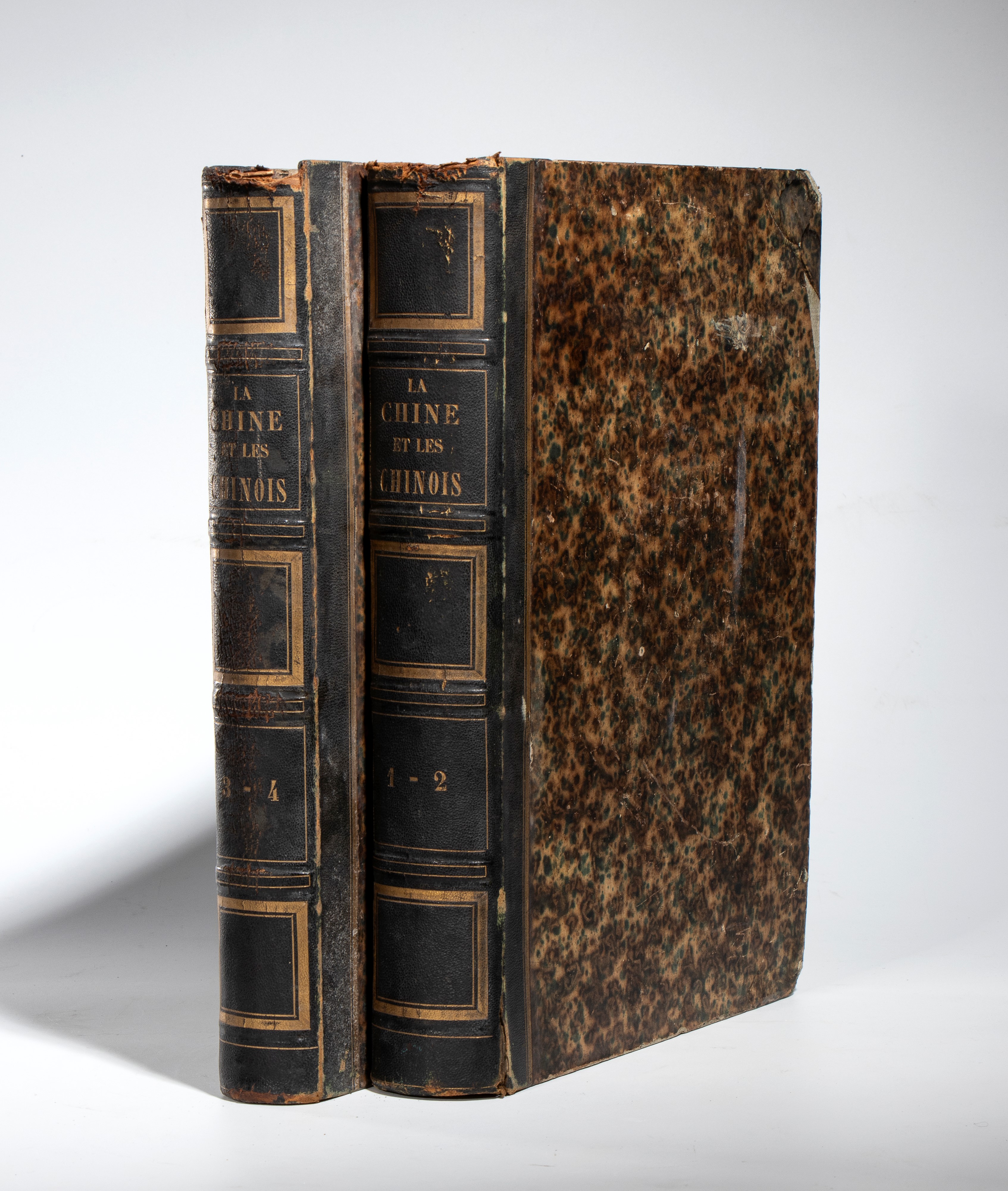 Cina e i cinesi, due volumi, 1848, edizione J. Caboche