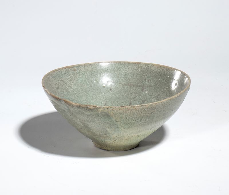 Ciotola in smalto celadon, Corea, XX secolo