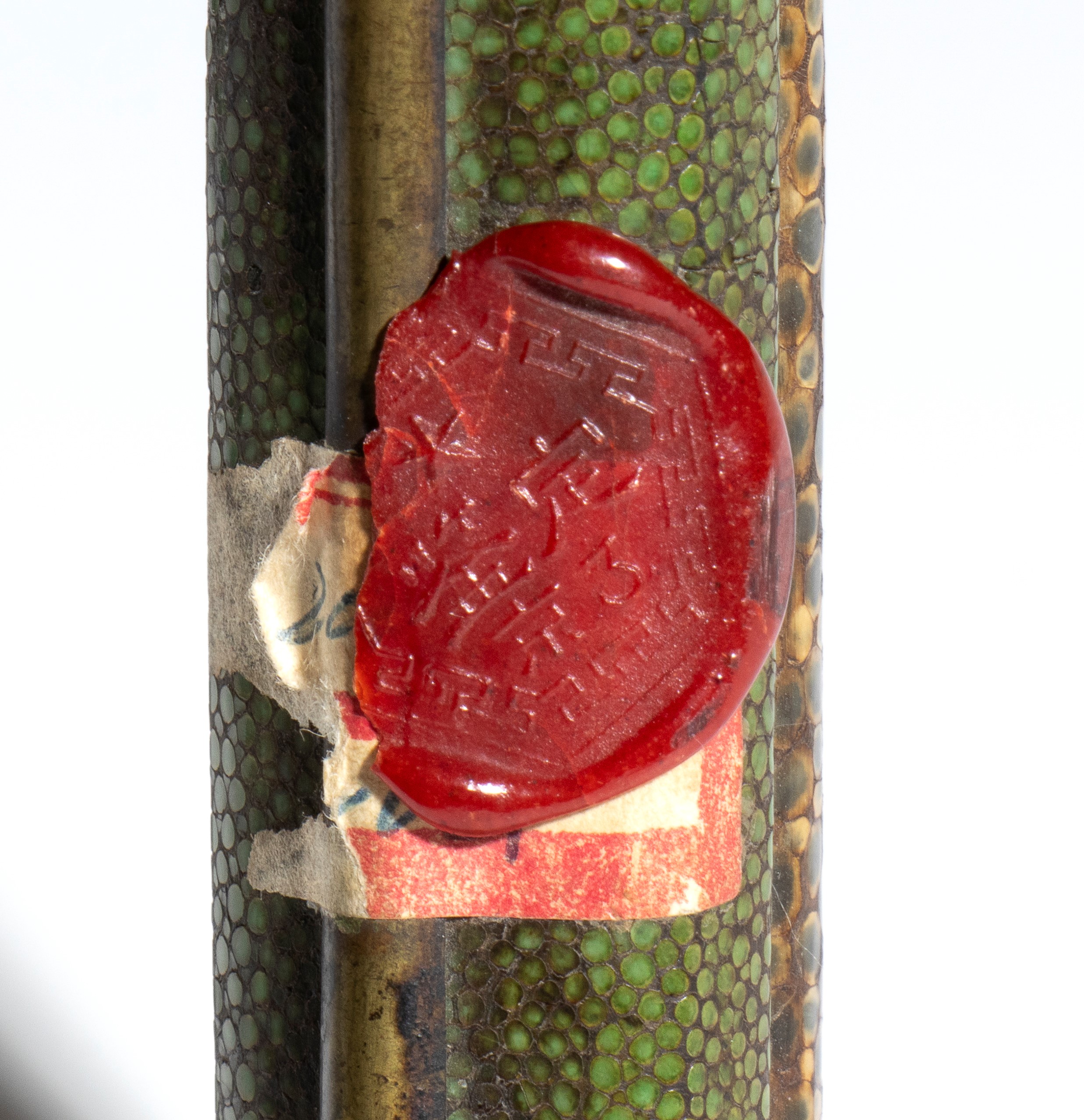 Astuccio da viaggio con coltello e bacchette, Tibet, fine XIX-XX secolo