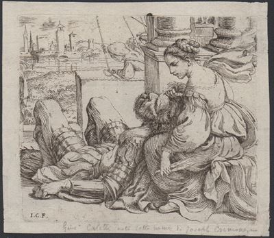 Sansone e Dalila (acquaforte)