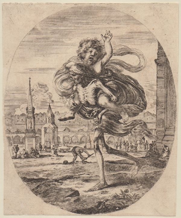 Death Carrying a Child