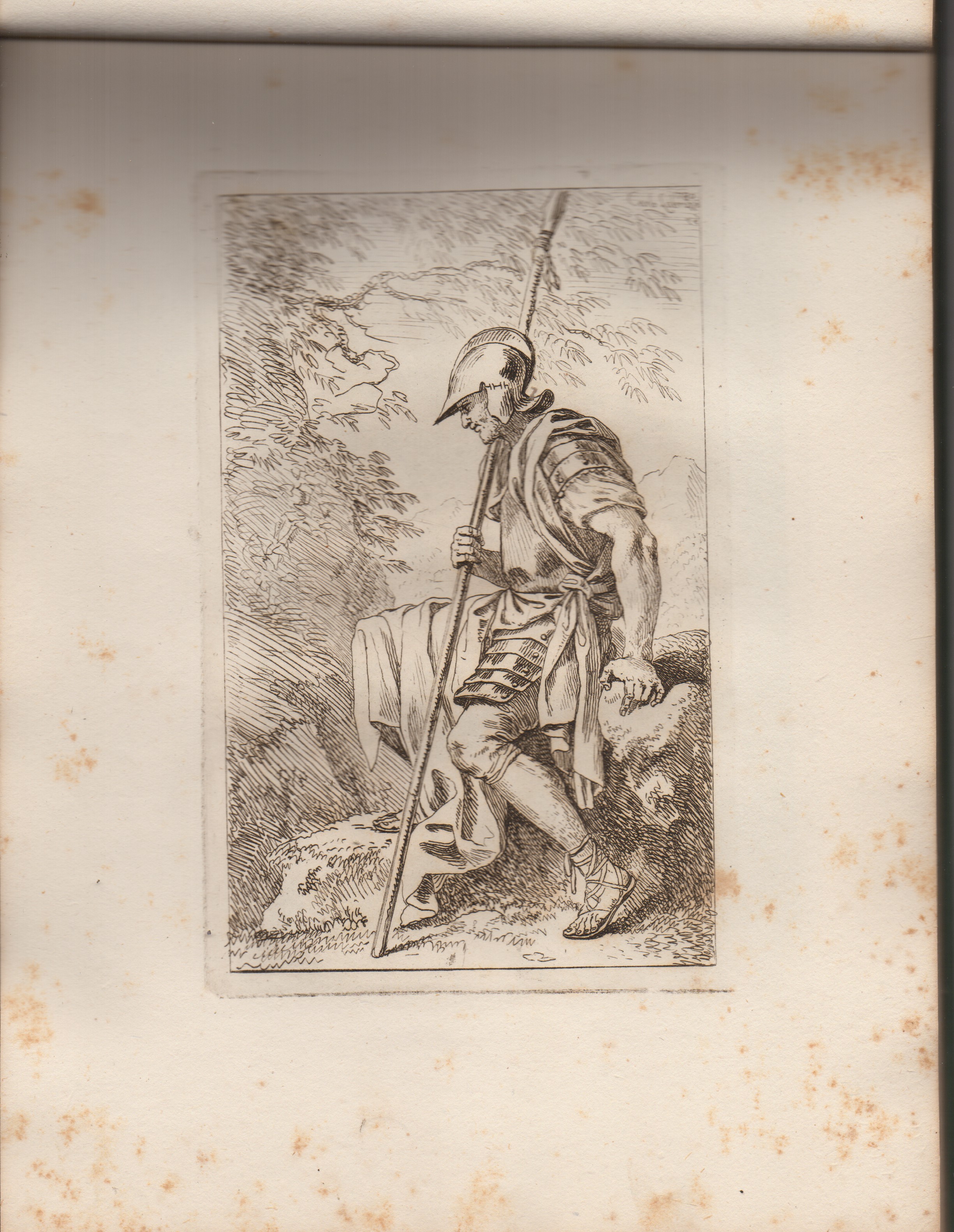 Carlo Labruzzi - Figure originali (tre serie di acqueforti, 1780) in volume rilegato