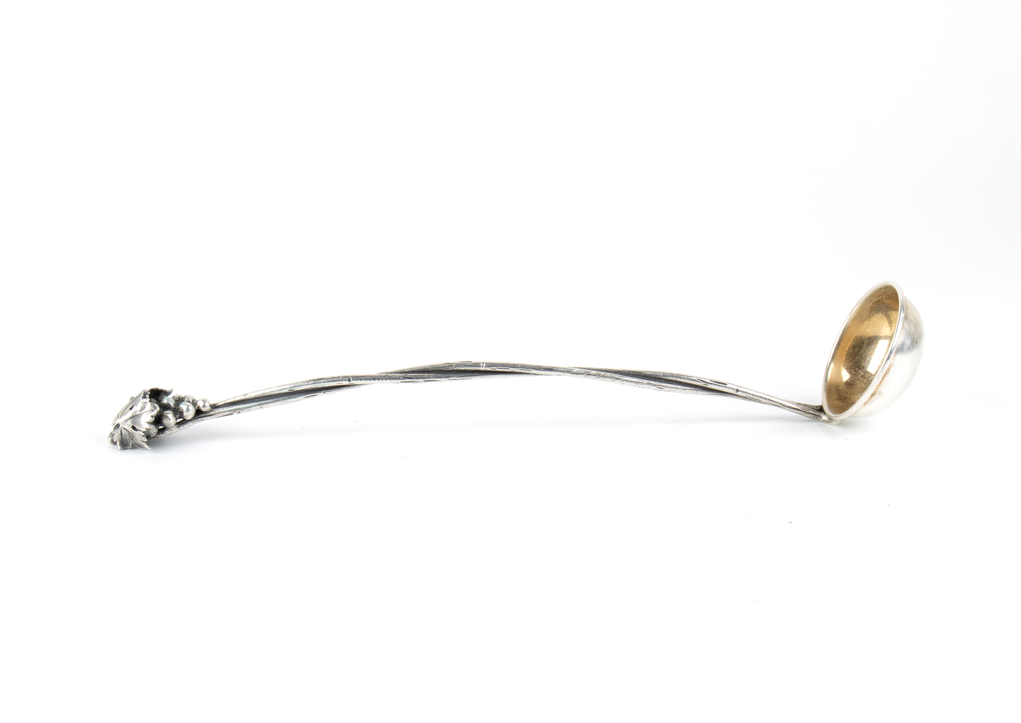 Cesa - Portapasticceria e coppa da servizio (punch bowl) in vetro e argento, metà XX secolo