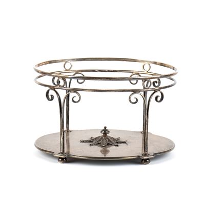 Stand vittoriano inglese in argento 925/1000, Sheffield 1889–1900