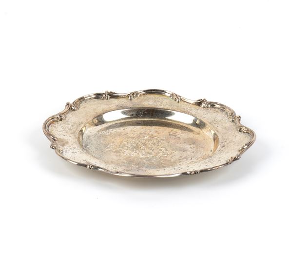 ROGER WILLIAMS SILVER CO. - Piattino americano in argento