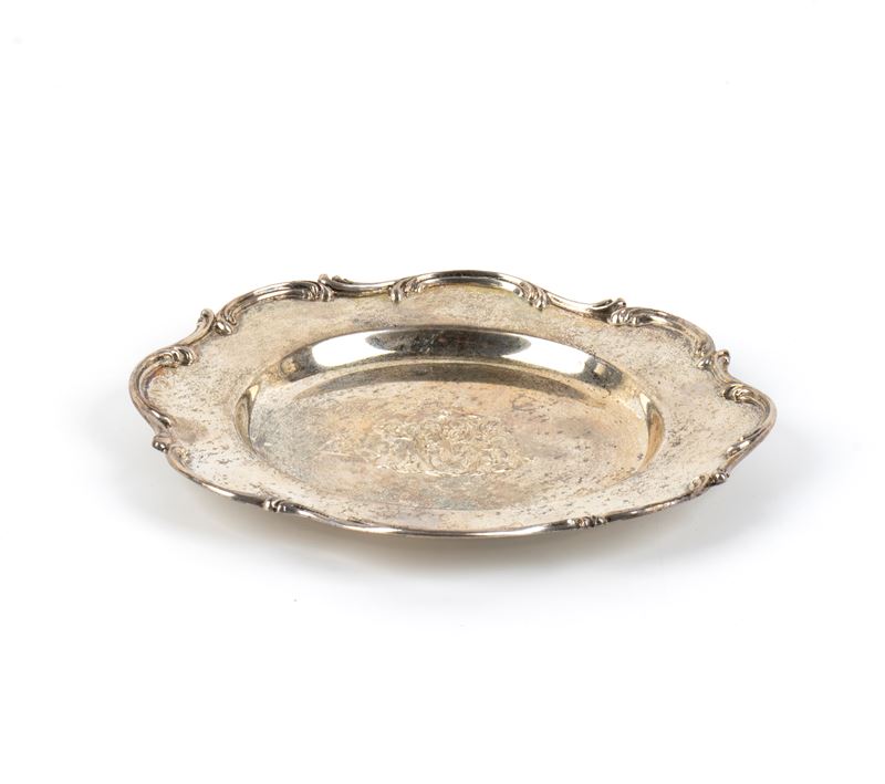Roger Williams Silver Co. - Piattino americano in argento 925/1000