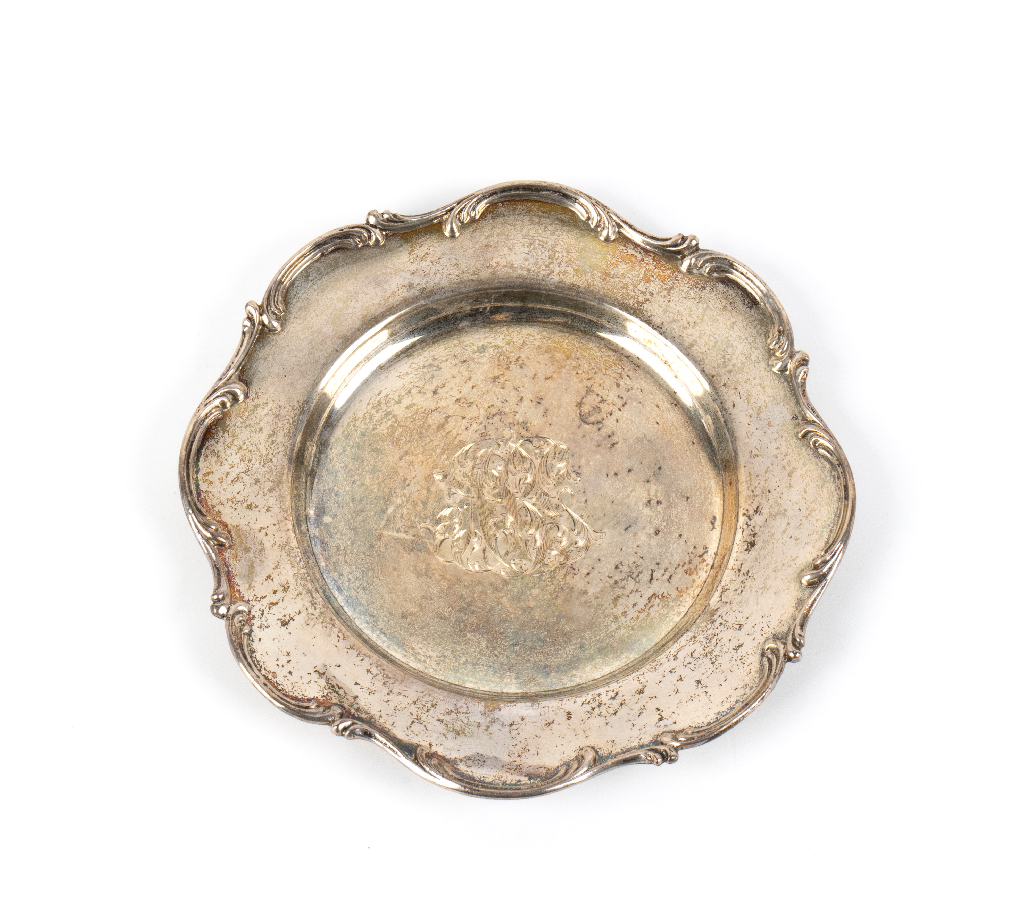 Roger Williams Silver Co. - Piattino americano in argento 925/1000