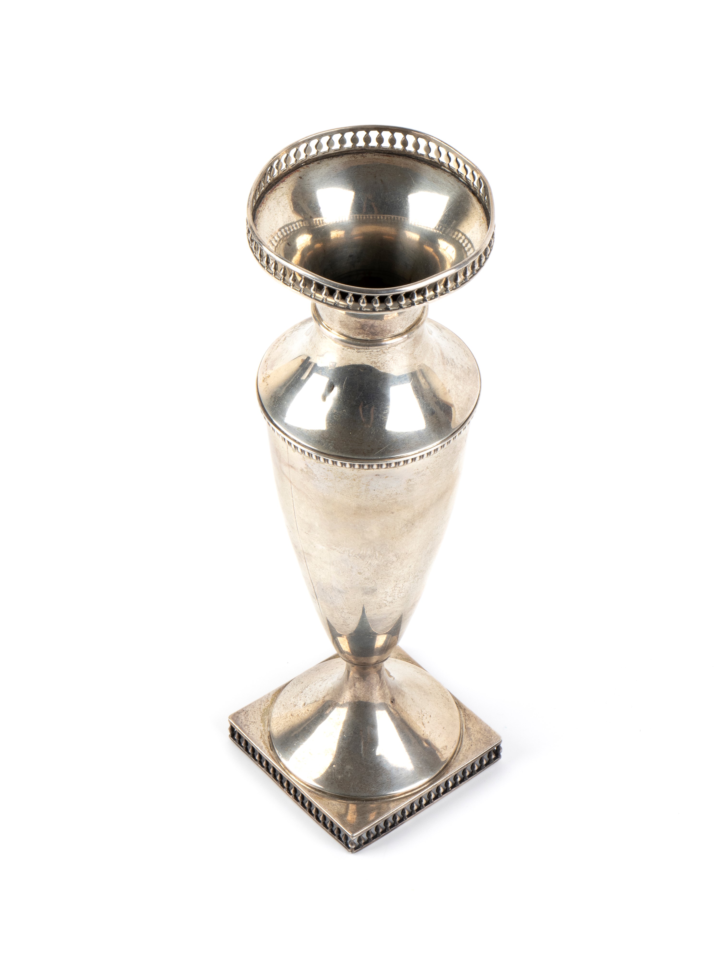 Joseph Rodgers & Sons - Vaso inglese in argento 925, Sheffield 1912-1913