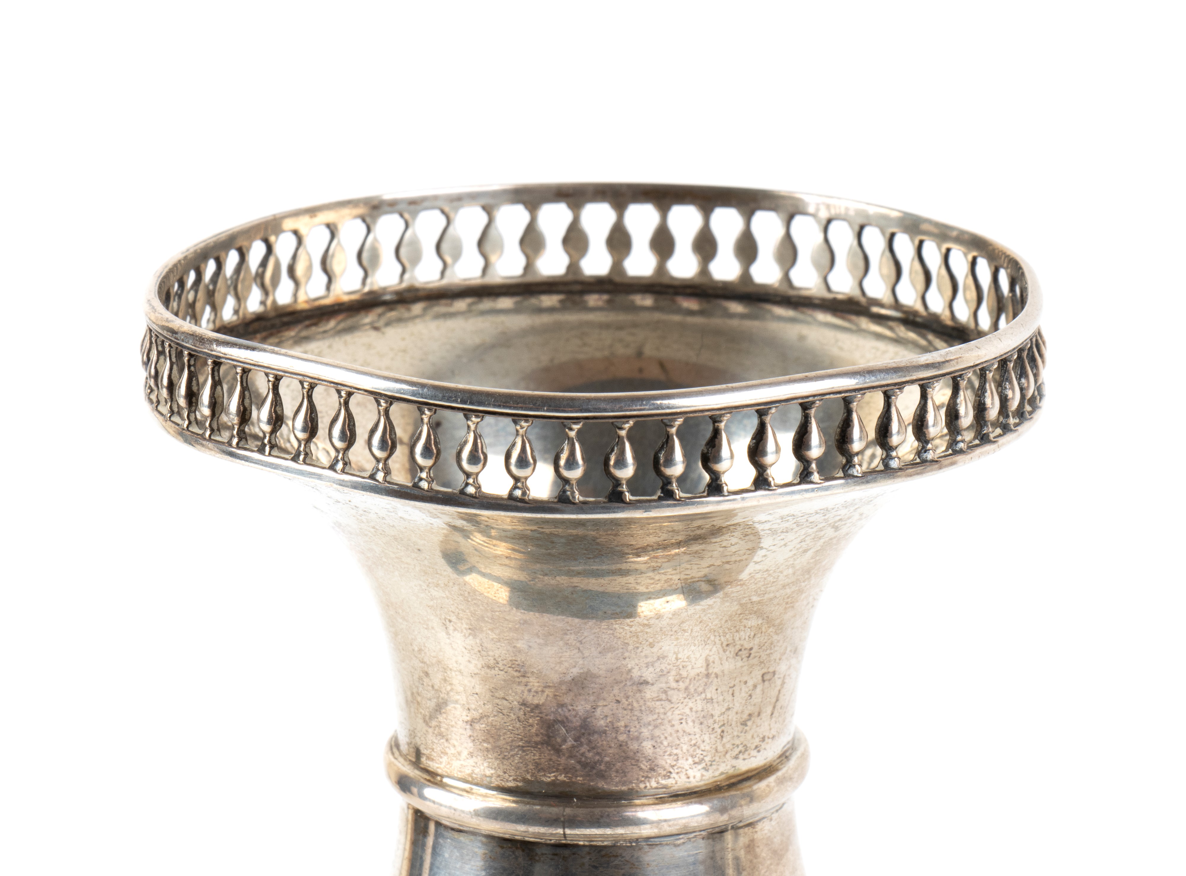 Joseph Rodgers & Sons - Vaso inglese in argento 925, Sheffield 1912-1913