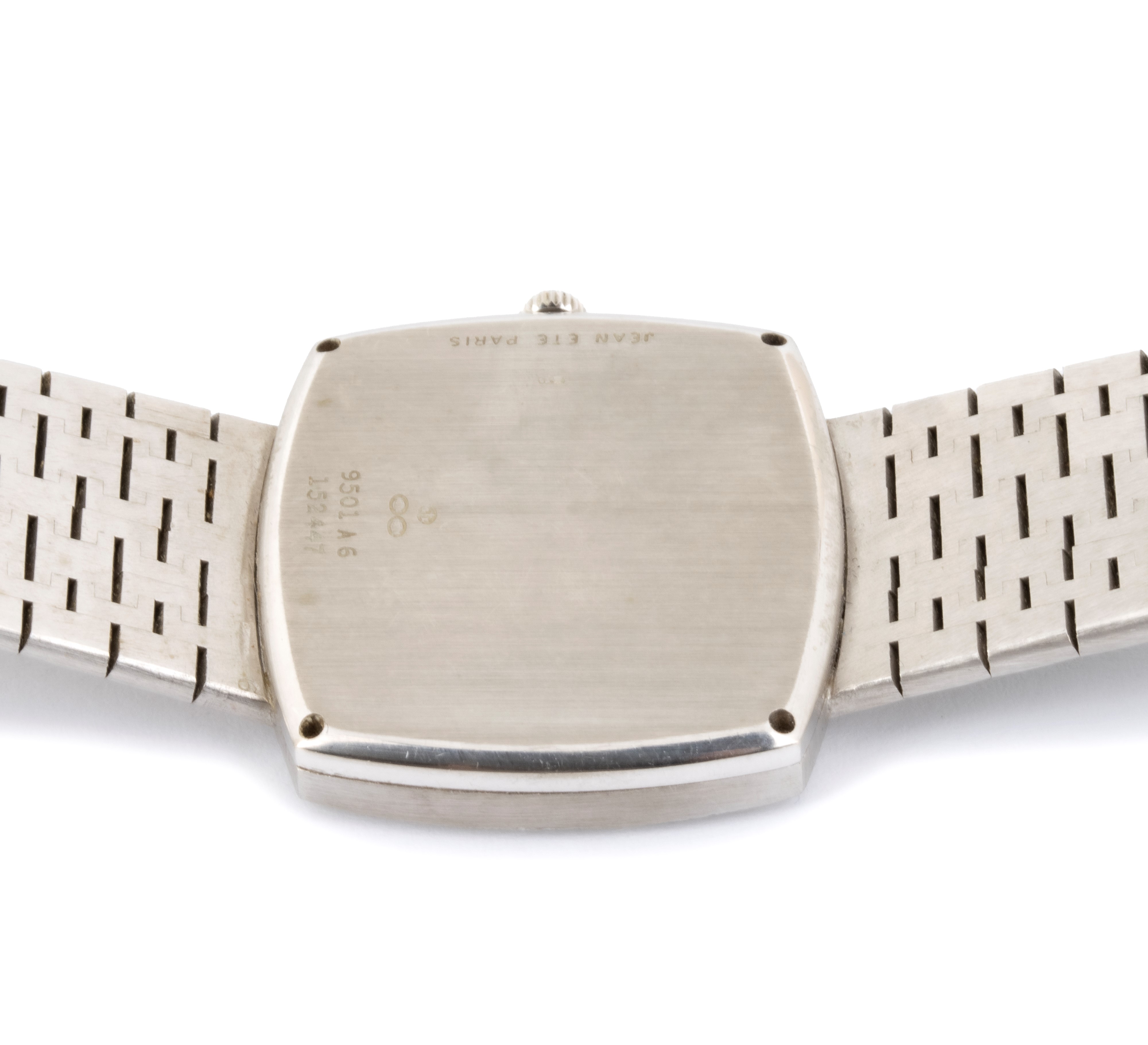 Piaget - Orologio da polso con quadrante “occhio di tigre” e incisione “JEAN ETE PARIS”