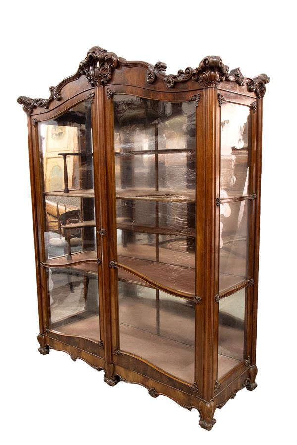 Display cabinet Louis Philippe