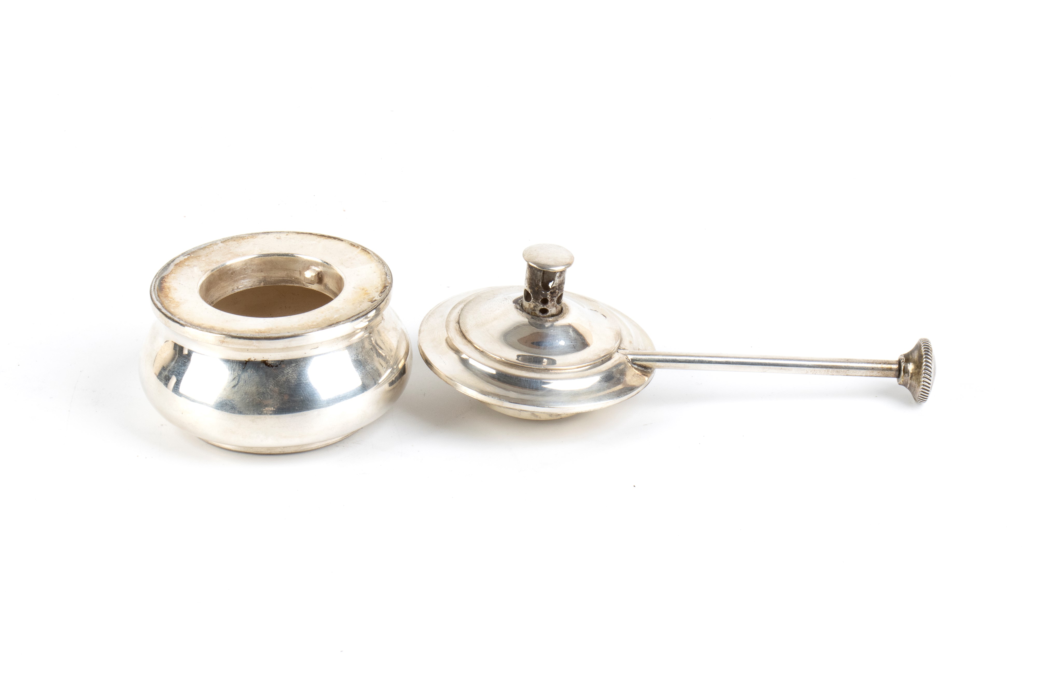Samovar italiano, argento 800/1000, XX secolo