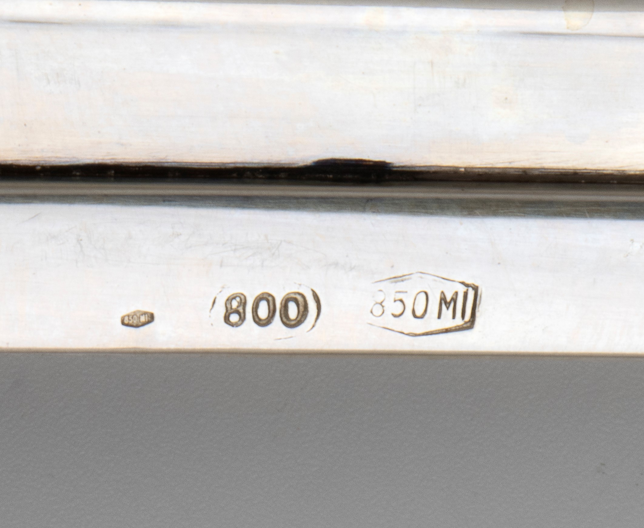 Silver Style di Scaltriti & Marocco - Set di 12 sottopiatti italiani in argento 800/1000