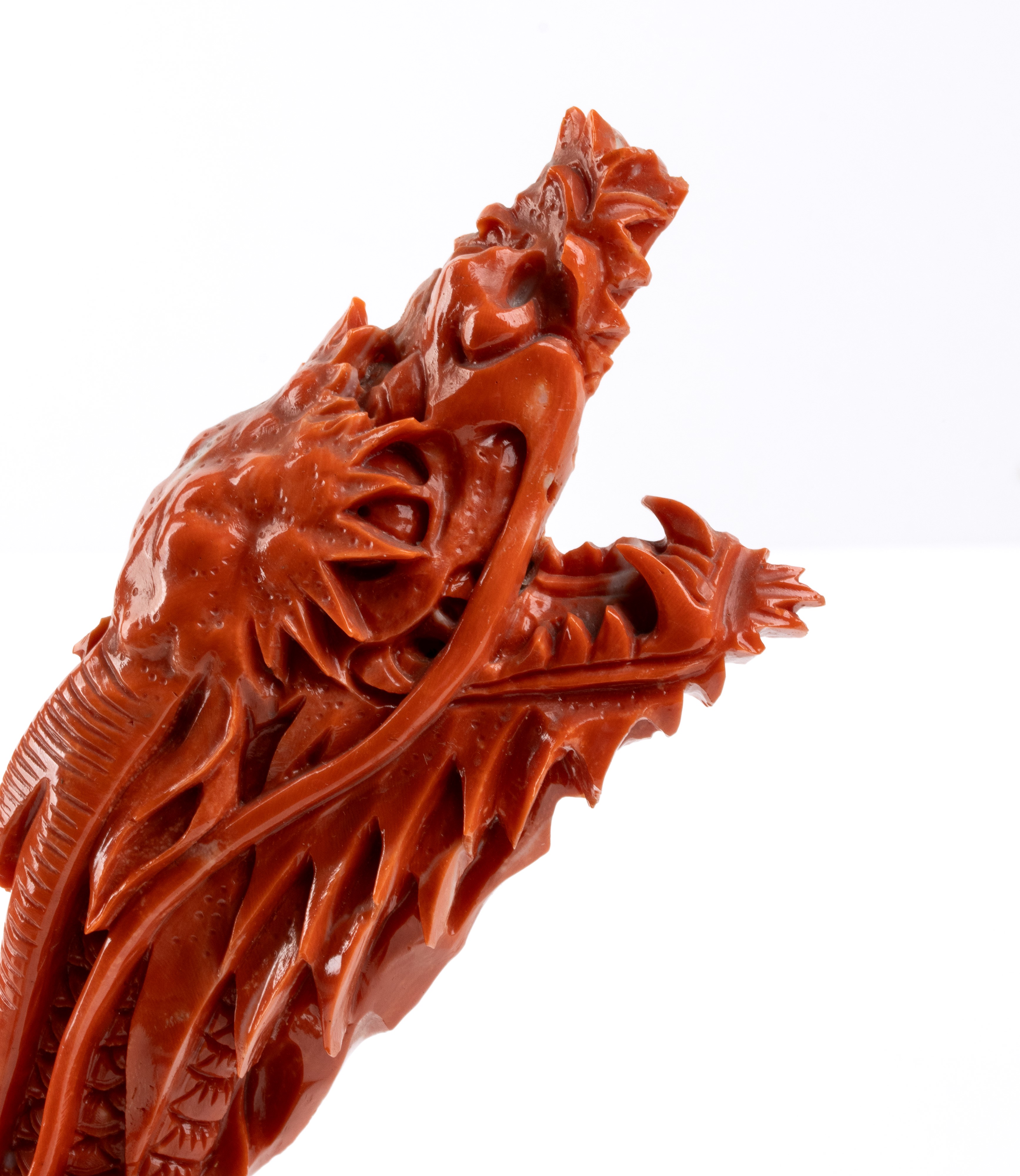 Scultura cinese, Guanyin in corallo cerasuolo (Corallium elatius), Periodo della Repubblica