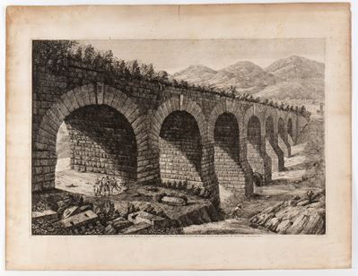 Veduta del Ponte di Nona fuori di Porta Maggiore, 9. miglia da Roma