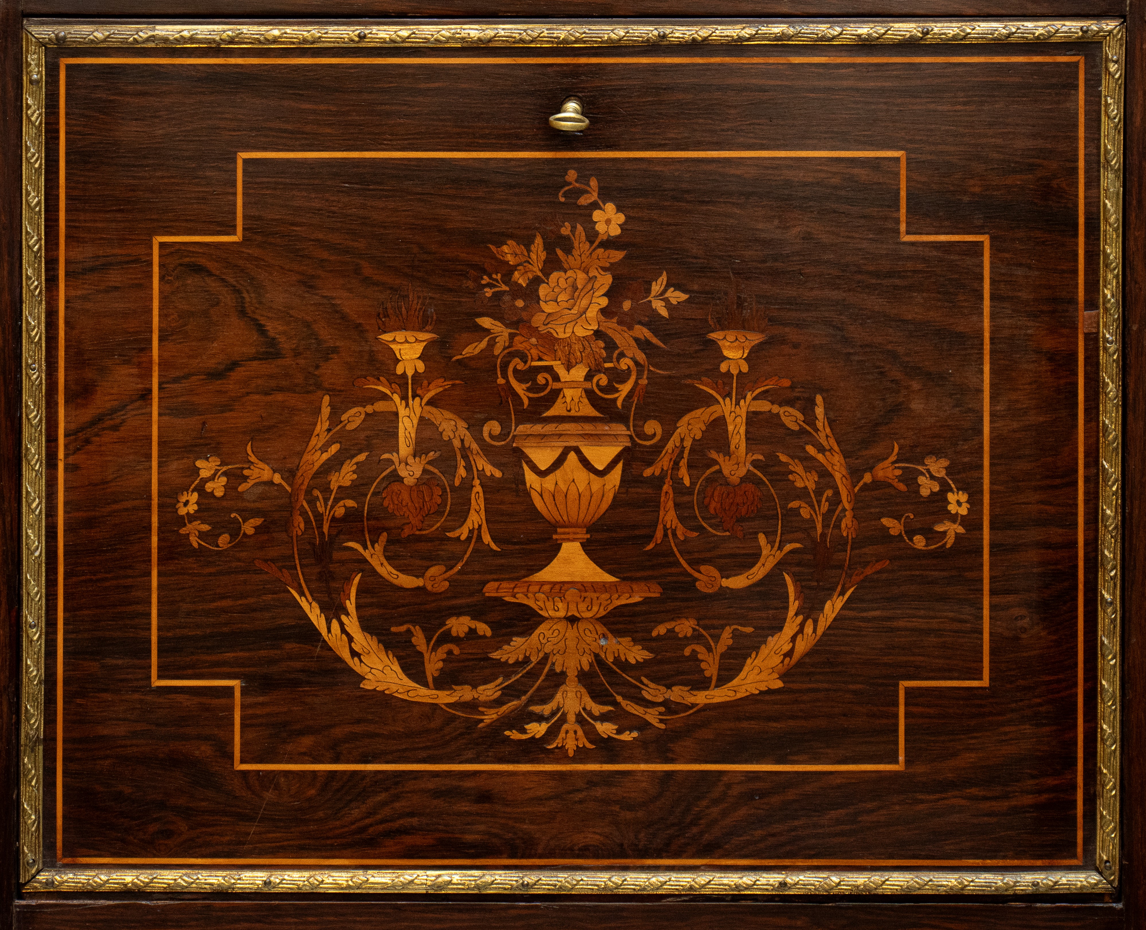 Secretaire, intarsi in stile Napoleone III (XIX secolo)