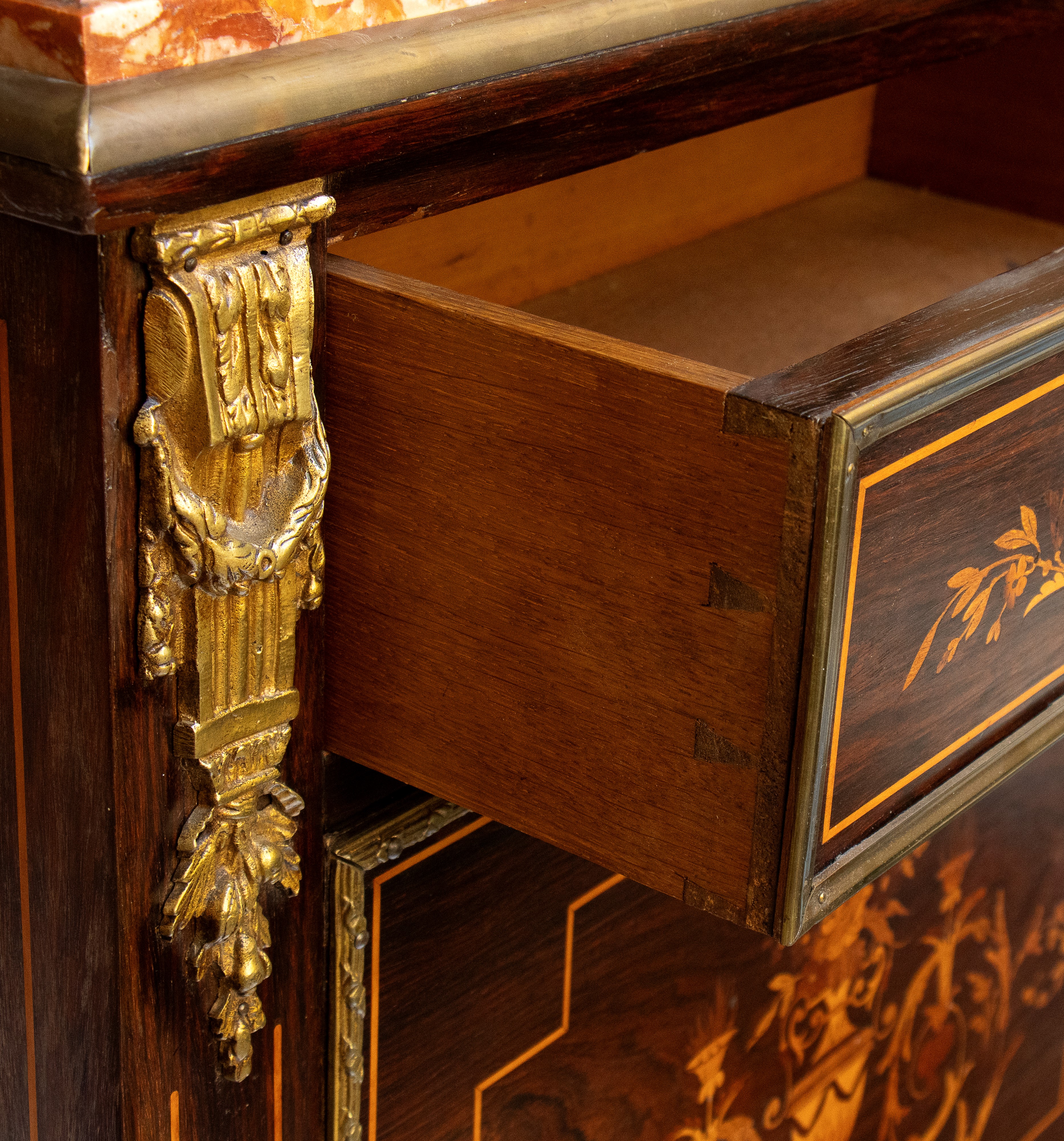 Secretaire, intarsi in stile Napoleone III (XIX secolo)