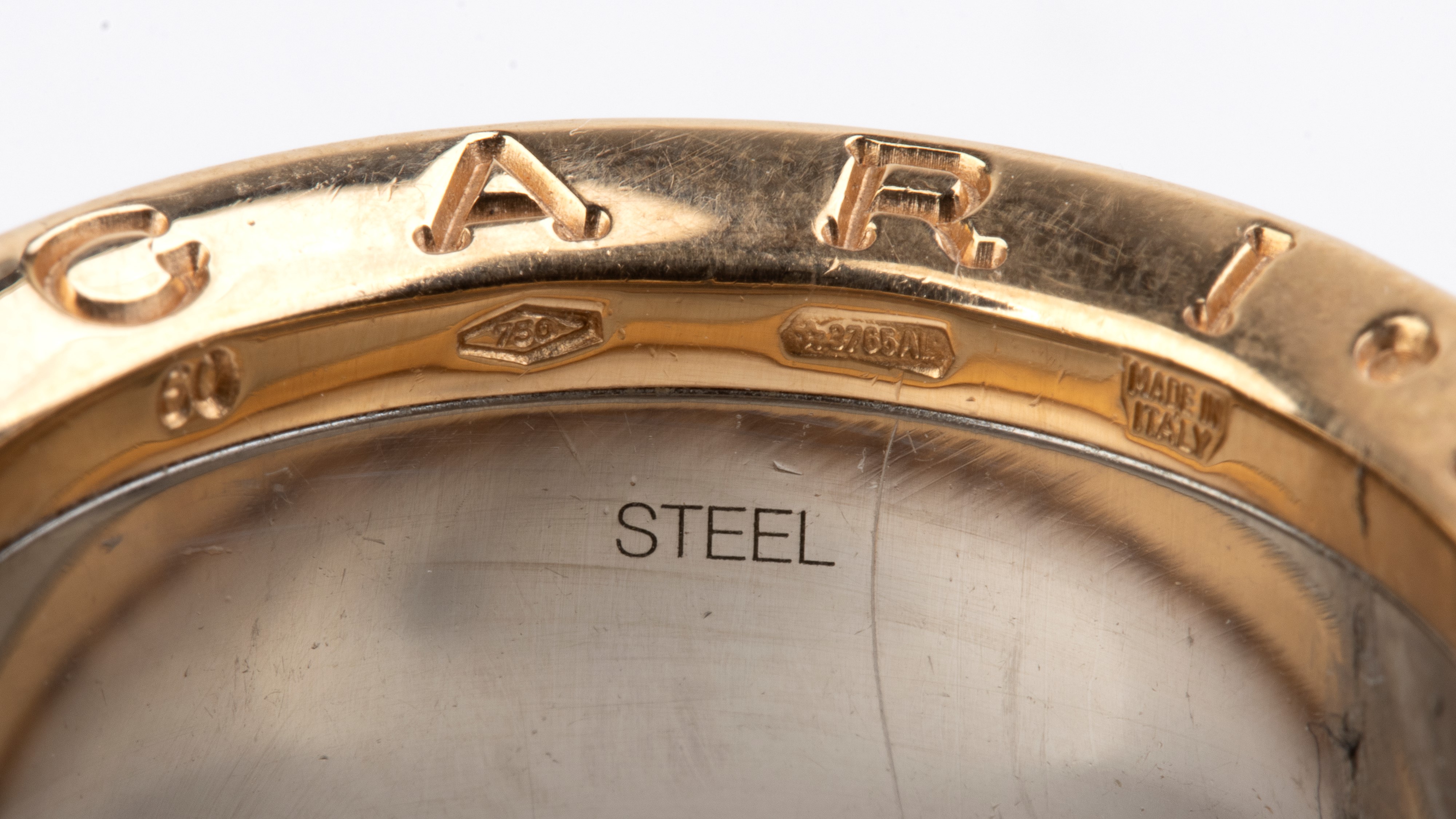 Bulgari - Anello B.Zero1 Anish Kapoor in oro rosa 18k e acciaio